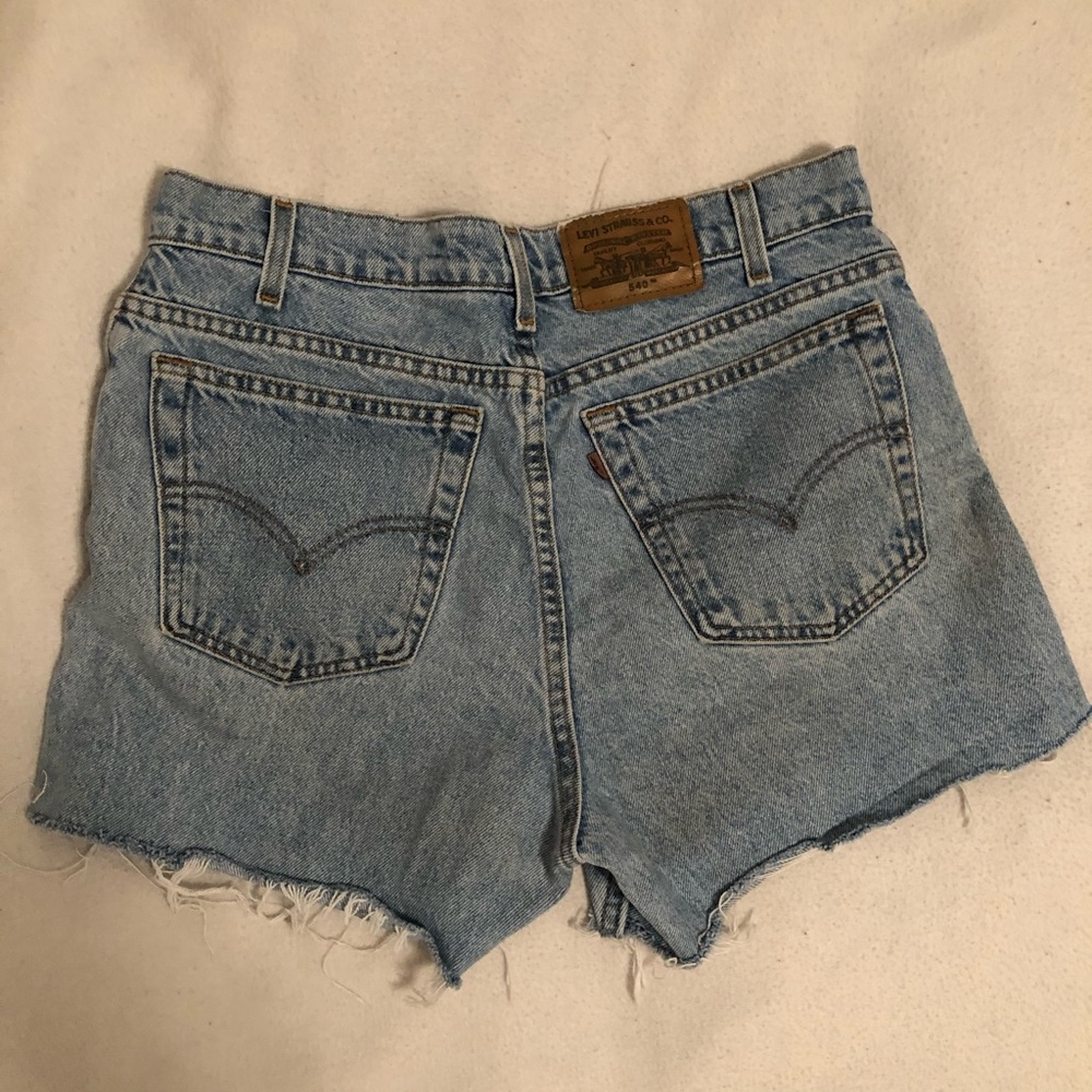 Vintage High Waisted Levis Shorts